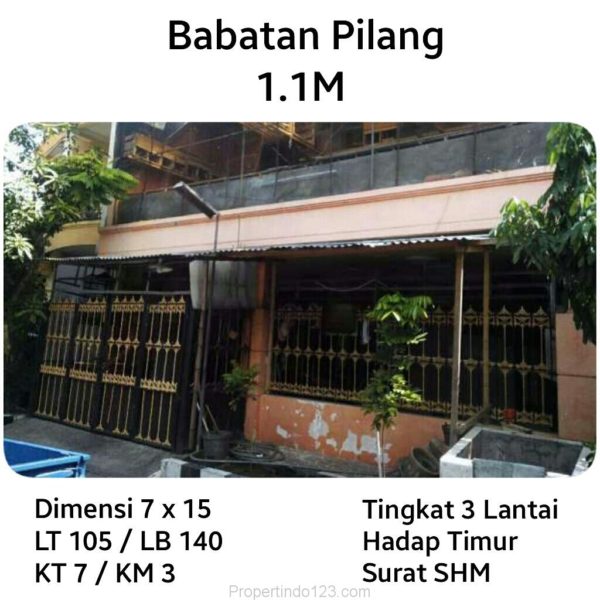 Babatan Pilang Jl Lakarsantri Raya Wiyung Surabaya Babatan Pilang Jl Lakarsantri Raya Wiyung Surabaya