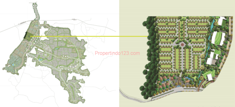 SITE PLAN CLUSTER ANGSANA