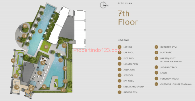 SITE PLAN (7TH FLOOR)