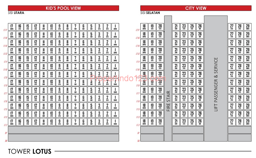 CitraGarden City Jakarta Barat - Site Plan | Propertindo123.com