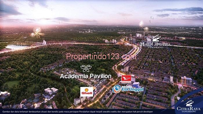 CitraRaya Tangerang - Proyek Terbesar Ciputra Group - Academia Pavilion | Propertindo123
