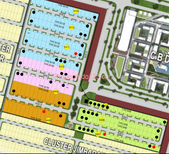 Site Plan Villa Nusa Dua Citra Maja Raya | Propertindo123